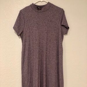 Purple Sweater Dress